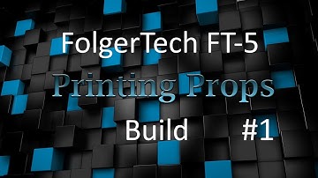 FolgerTech FT-5 Build - Building the Frame Part 1