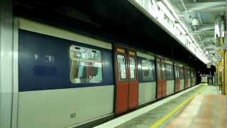 {ERL} Strong Motor MLR train (E83-E74) depart from MTR Fo Tan Station