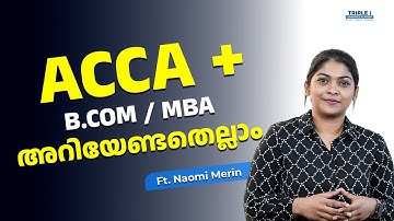 ACCA + B.Com/MBA: The Ultimate Combo for a Bright Future | Ft. Naomi Merin