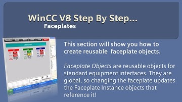 WinCC v8.0 Step By Step 13: Create Faceplates In Graphics Designer 🤓 #winccguru
