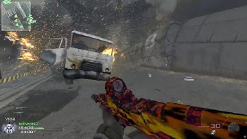 Mw2 INSANE NUKE in 2025 TURNED ON (Tar 21 and Ump)  IW4X Gameplay