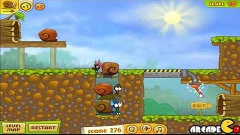 Snail Bob 2 Walkthrough   Levels 13   25