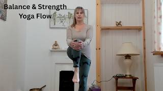 11-Min Balance & Strength Yoga Flow: Build Stability, Prevent Falls, Feel Strong!
