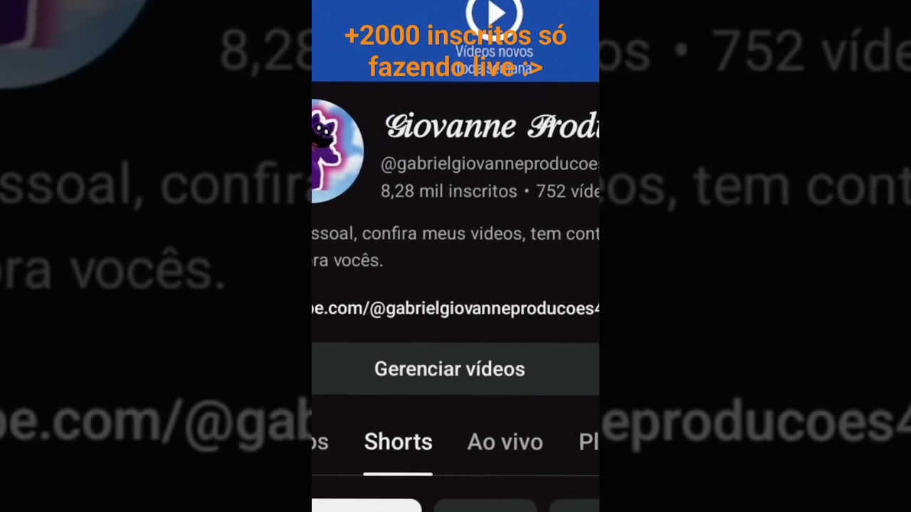 S falta s mais 2000 inscritos