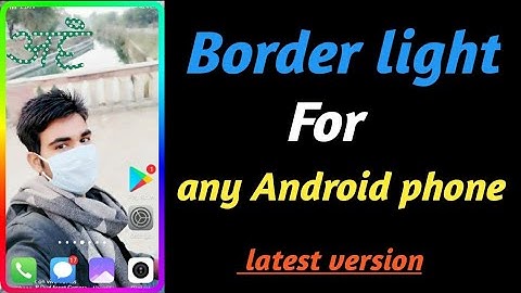 mobile border light app || border light for any mobile #breaktechnology #shorts