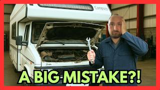 Now we're finding out why this motorhome was so cheap!