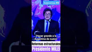 MILEI ARGENTINA SERÁ GRANDE DE NUEVO #cortos #shorts #lla #argentina #presidentemilei #vllc #maga