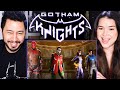 GOTHAM KNIGHTS | World Premiere Trailer | Reaction by Jaby (gamer) and Achara (sorta)
