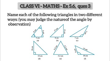 Q3 - Ex 5.6 -  understanding elementary shapes- Chapter 5 - Class 6 Maths | Class 6 maths ex 5.6 q3