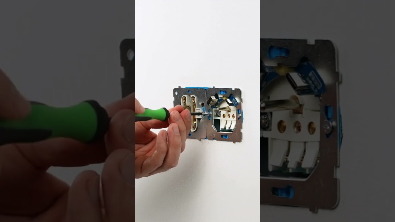 Jak zamontować zestaw gniazd USB A+C i podw&oacute;jne? #diy
