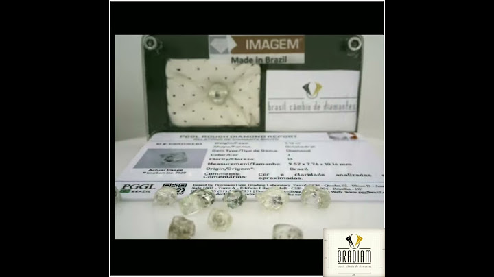 Diamante seu melhor Investimento