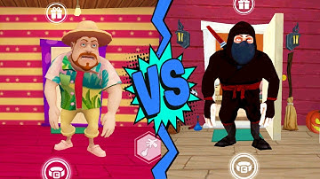 Dark Riddle 13.5.0 vs Dark Riddle Hallowen 8.0  Gameplay ( Android/IOS )