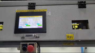 Mitsubishi Fx5u PLC and TSC Printer  Programming. # HMI, #Leak Testing Machine,#Rs232 Communication.
