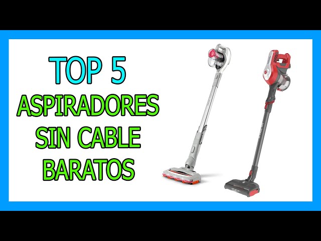 Aspiradoras verticales sin cable