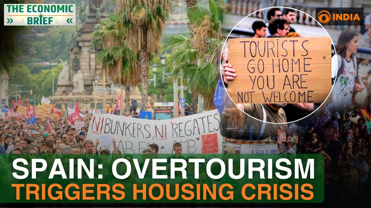 Spain housing crisis triggers anti-tourism protests | Barcelona | Rent ...
