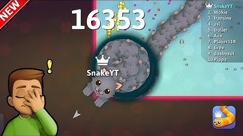 I Feed Cute Noob In Snake.Io! Epic Snakeio Gameplay