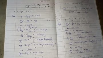 LOGARITHMIC DIFFERENTIATION NCERT SOLUTION OF EXERCISE 5.5 PART 3
