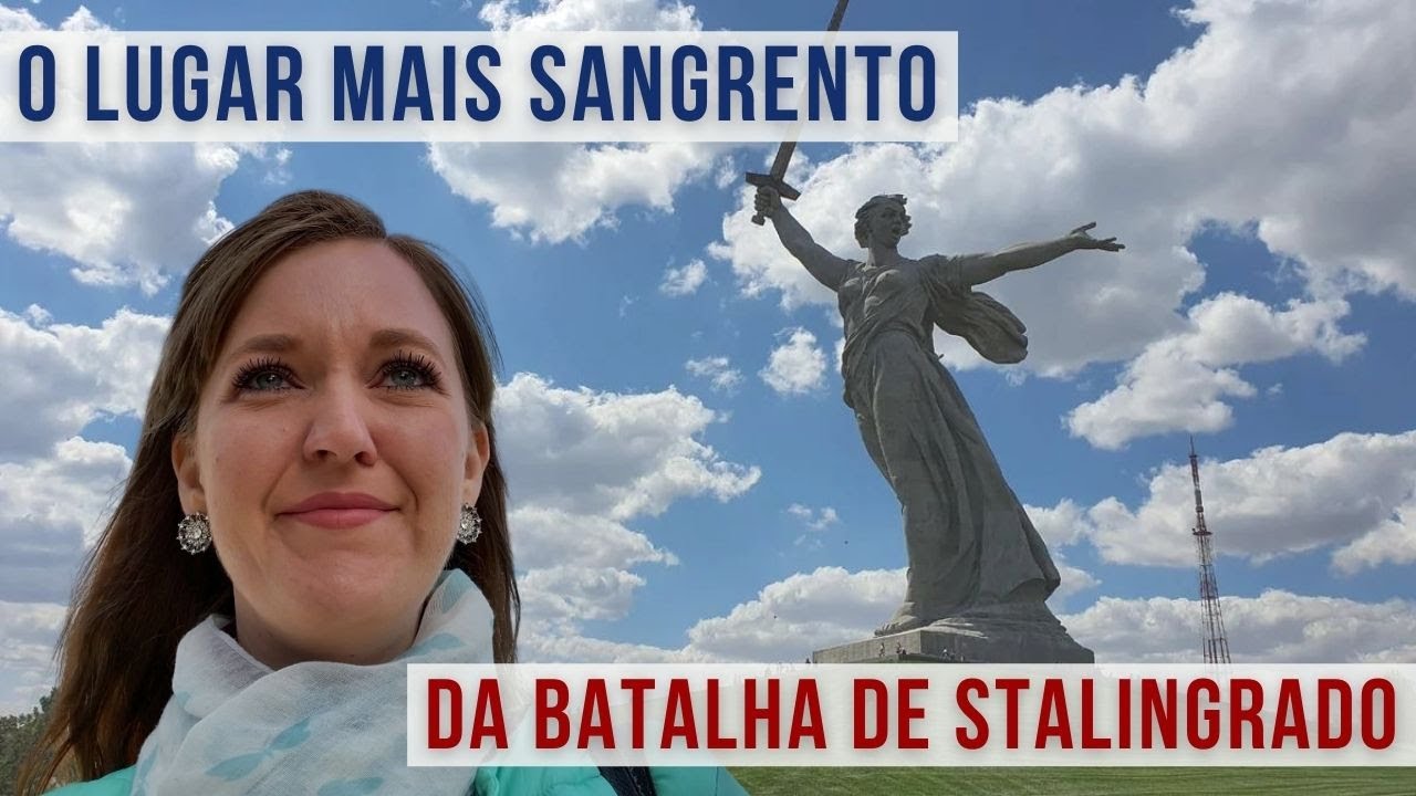 Passeio emocionante em Volgogrado (antiga Stalingrado), Segunda Guerra Mundial.