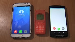 Double MIUI fake on Samsung Note 2+Nexus 5 via Fake call+Nokia 1110 Incoming call screenshot 2