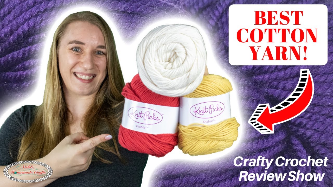 The Dishie Yarn is such a great cotton yarn to work with!, By Crochet  Patterns & Tutorials