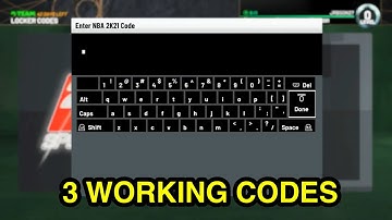 3 WORKING CODES IN NBA 2K21 MY TEAM | 2K21 LOCKER CODES