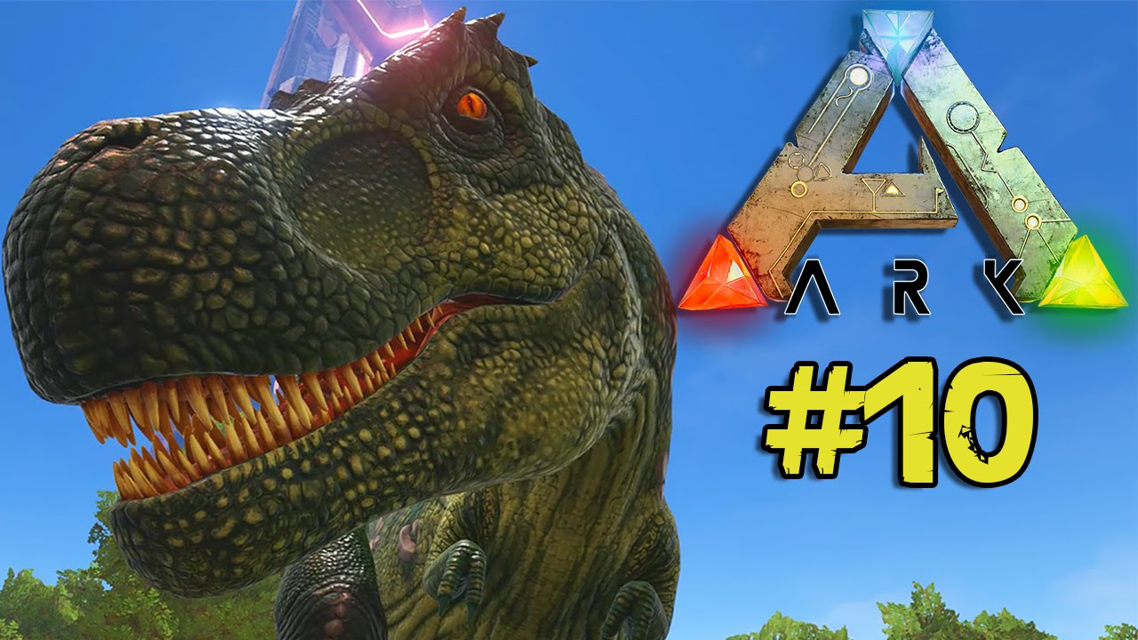 Ark Survival Evolved #10 Prezivljavanje - Lovimo T-Rexa