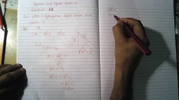 SQUARES AND SQUARE ROOTS EXERCISE 6.2- Q-2-iv