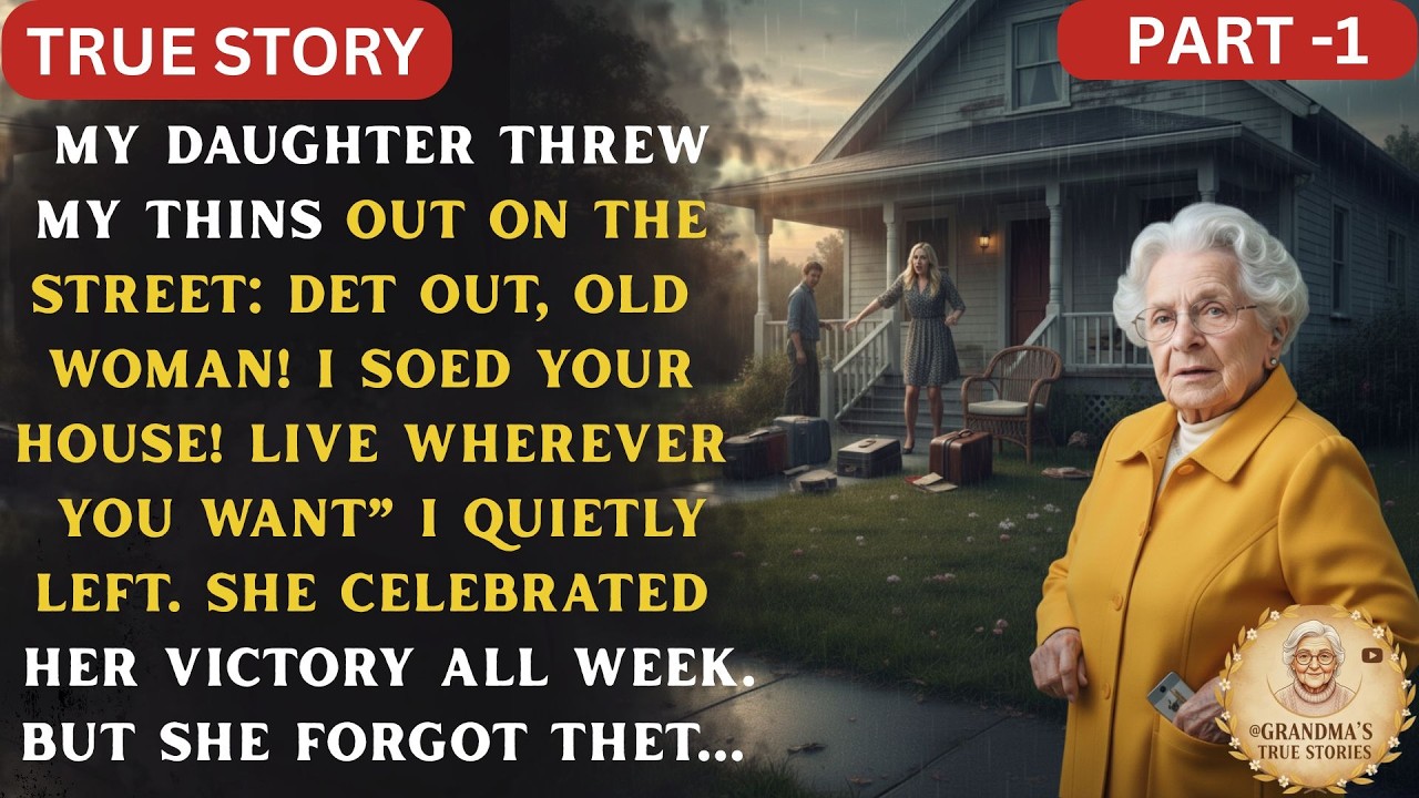 The rain was soaking through my grandmother's antique rocking chair when I pulled into my own driveway. Two bags of kale and almond milk swung from my fingers as I gaped at everything I owned...