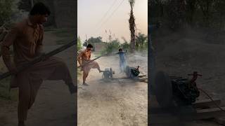 New Diezl Engine Start With Men Experiment