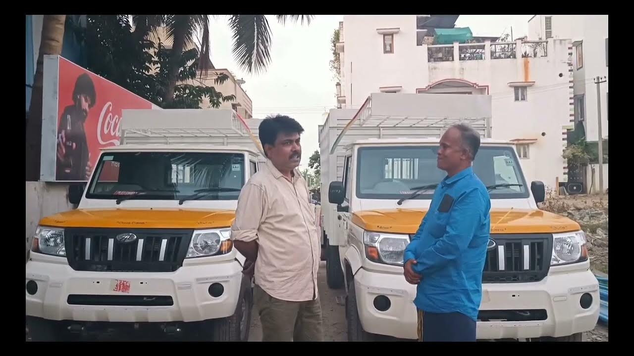 mahindra bolero open body happy customer with Royal body works chennai 9841609486 YouTube