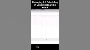 Managing Construction Workers Using Knack
