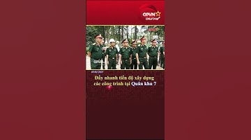 Đẩy nhanh tiến độ xây dựng các công trình tại Quân khu 7 #headlines #tintuc #qdndvn