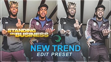 Standing on business trend edit preset on alightmotion | How to Make Viral edit on Alight Motion