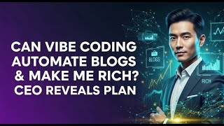 Can Vibe Coding Automate Blogs & Make Me Rich? CEO Reveals Plan
