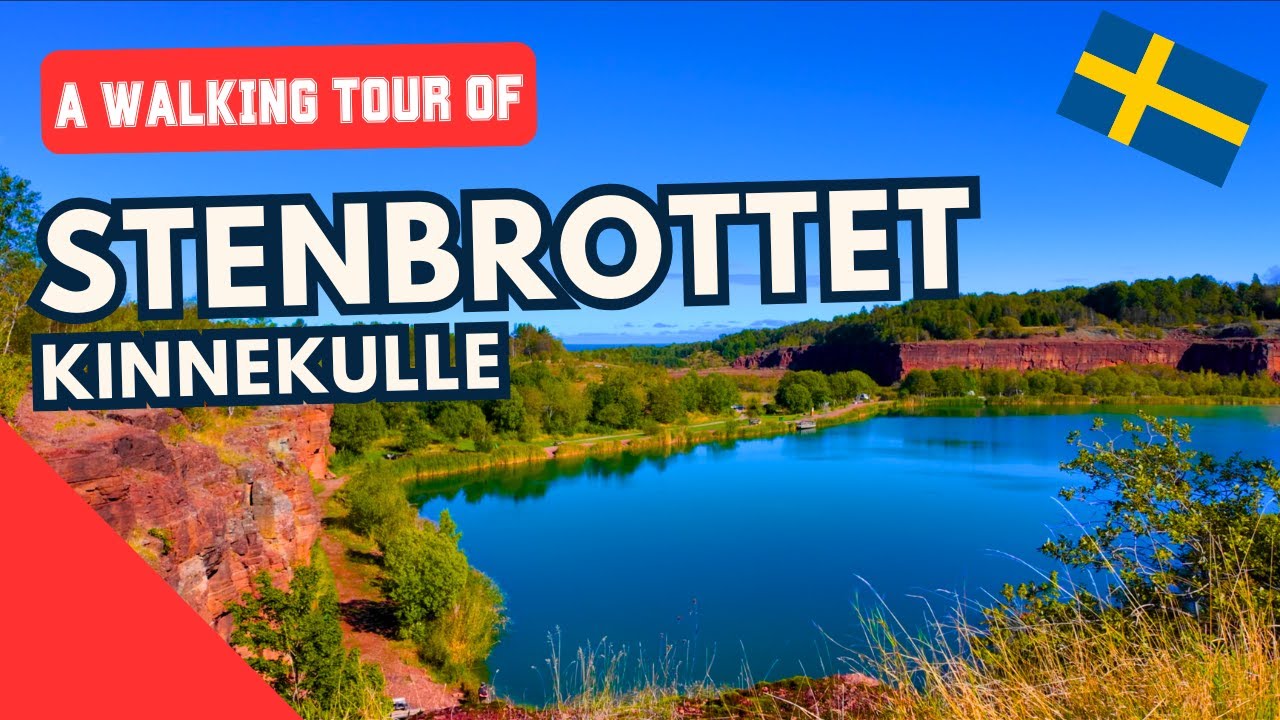 STENBROTTET Walking Tour | Sweden’s Grand Canyon? Explore the Stone Quarry at Kinnekulle 🇸🇪