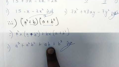 Ex.8.4 Q.2 {all parts} Chapter:8 Algebraic Expressions and Identities Ncert Math Class 8 vikram sir