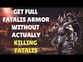 EASY Way To Get Full Fatalis Armor Without ACTUALLY KILLING FATALIS! Fatalis ArmorGuide MHW:ICEBORNE