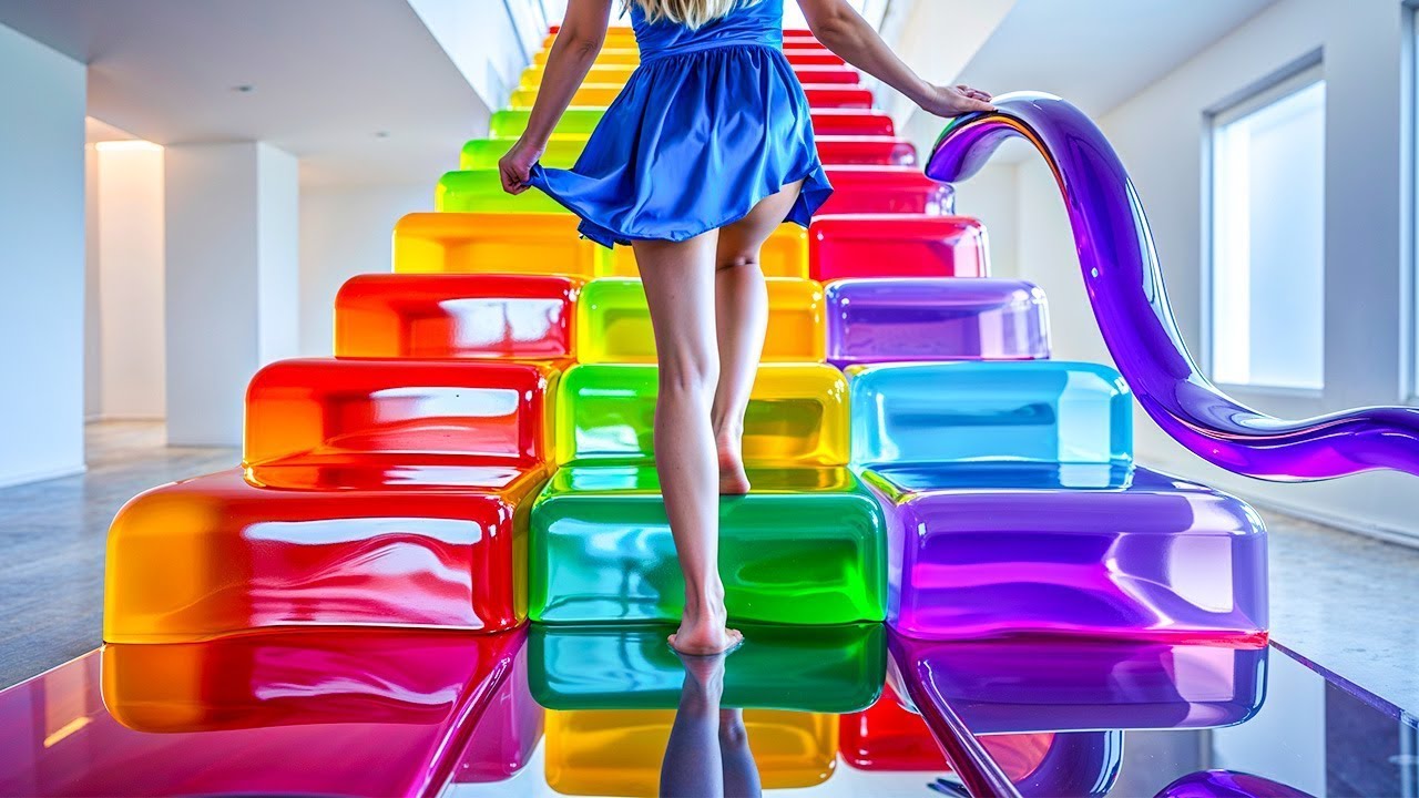 Which Insane Staircase Would You Choose?! 😱🪜 | Ultimate AI ASMR Satisfaction