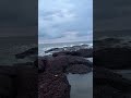 Chek out the sound of waves in the rocks of anjuna beach #goa #anjunabeach #natural