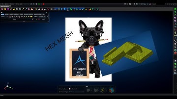 MSC Apex 2021 - HexMesh (Boolean Partition)