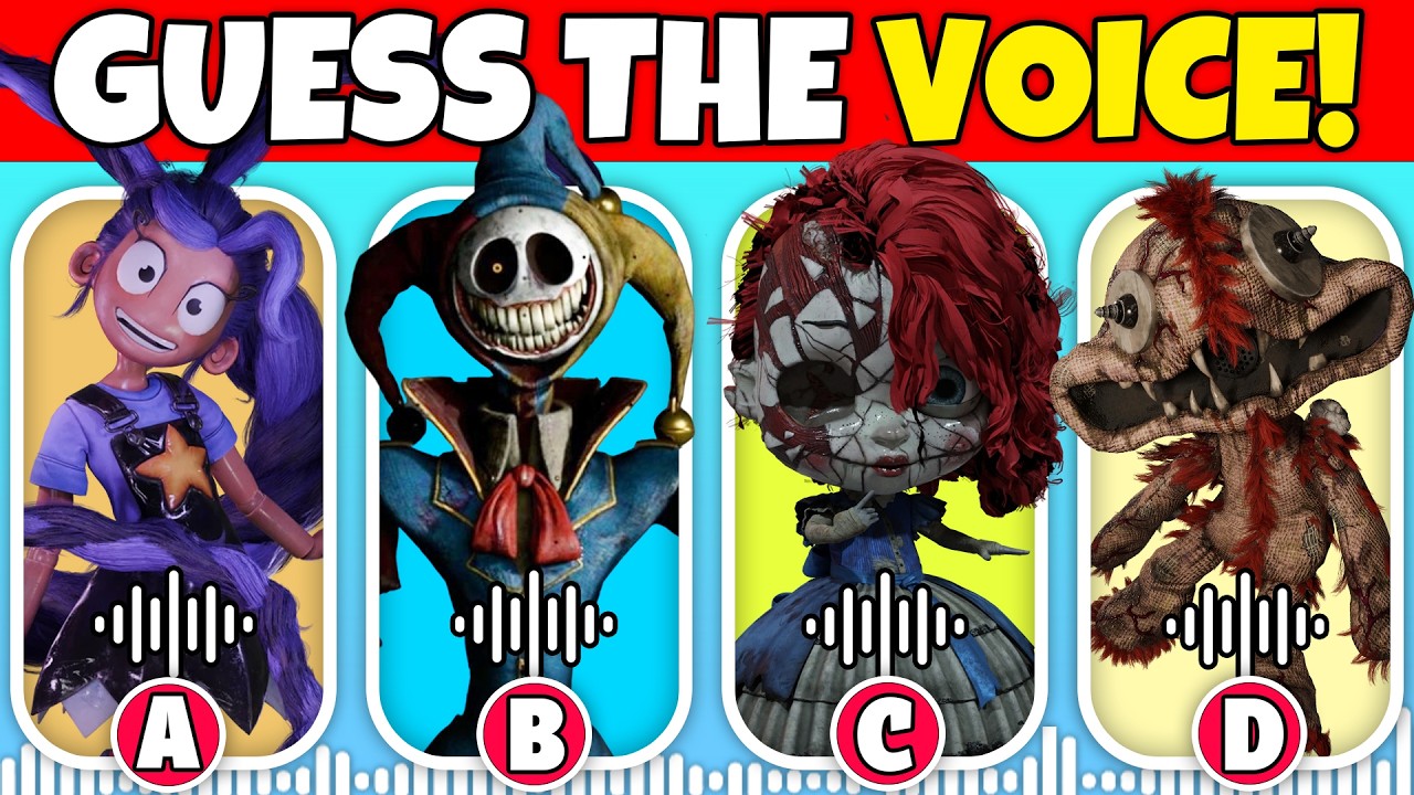 🔊 Guess the MONSTER'S VOICE | Poppy Playtime Chapter 5 | LILY LOVEBRAIDS, THE PROTOTYPE