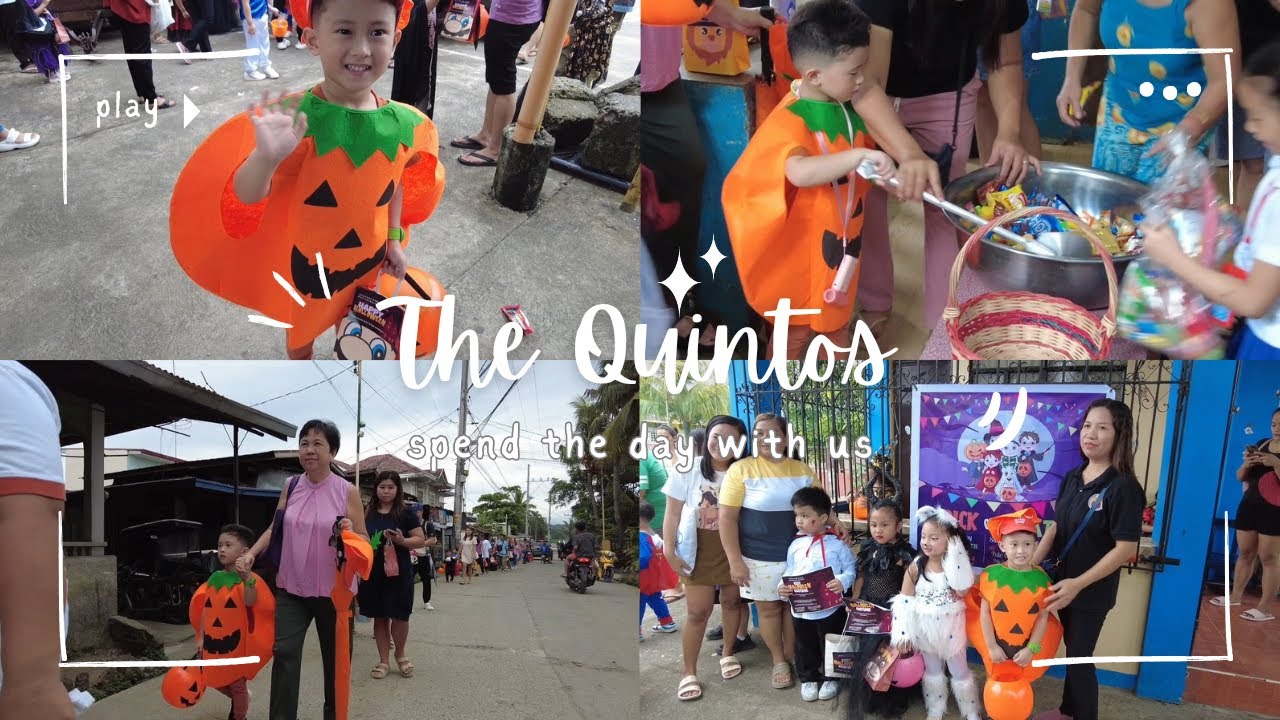 GIO'S 1ST TRICK OR TREAT EXPERIENCE | BEST IN HALLOWEEN COSTUME | THE ...