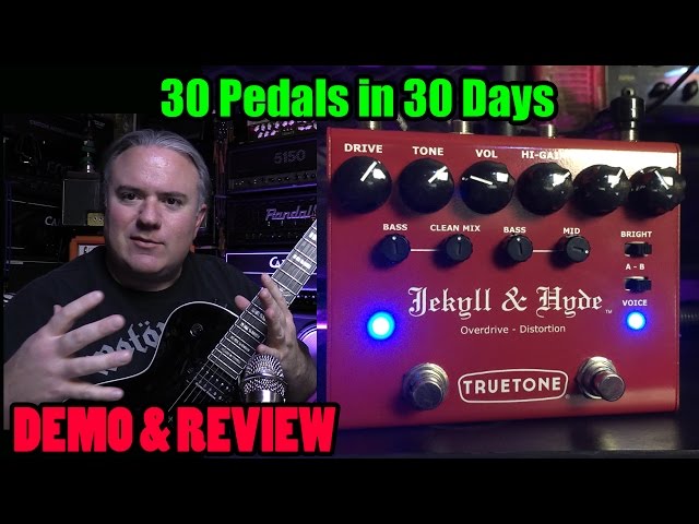 Truetone Jekyll & Hyde ギターエフェクター 箱あり Truetone / V3 Jekyll & Hyde【デジマート製品レビュー】 - YouTube