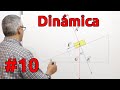 Plano inclinado con rozamiento. Física. Dinámica. Problemas #10