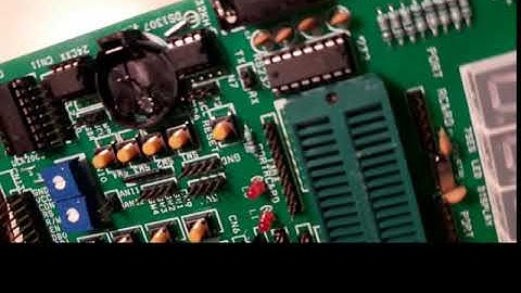 PIC development board , learn online 16F877