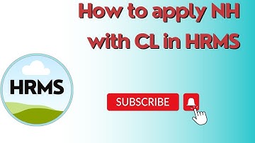 How to apply CL with NH or Rest on HRMS ??