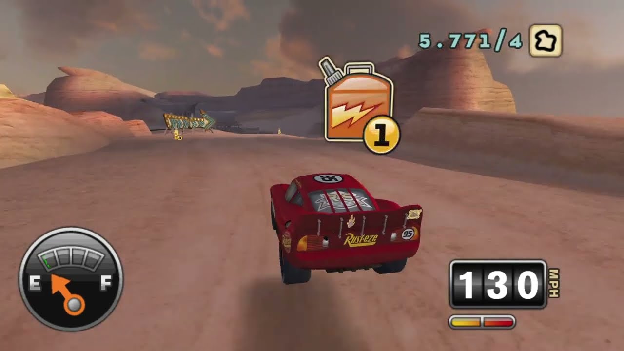Cars Mater-National Wii - Fillmore's Fuel Frenzy Levels 4-6 (Dolphin)