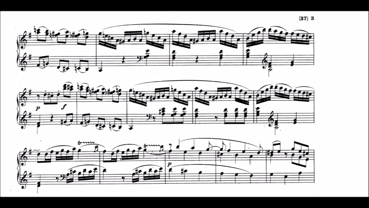 Mozart Sonata in G (1st Movement), K.283 (live) - YouTube