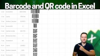 Famous How to Create Barcode or QR code in Excel (Easiest method) Profile