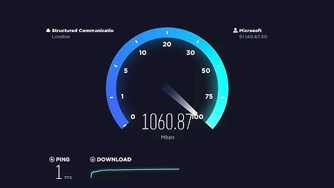 Microsoft Azure Internet Speed Test - Fastest Ever! 2017